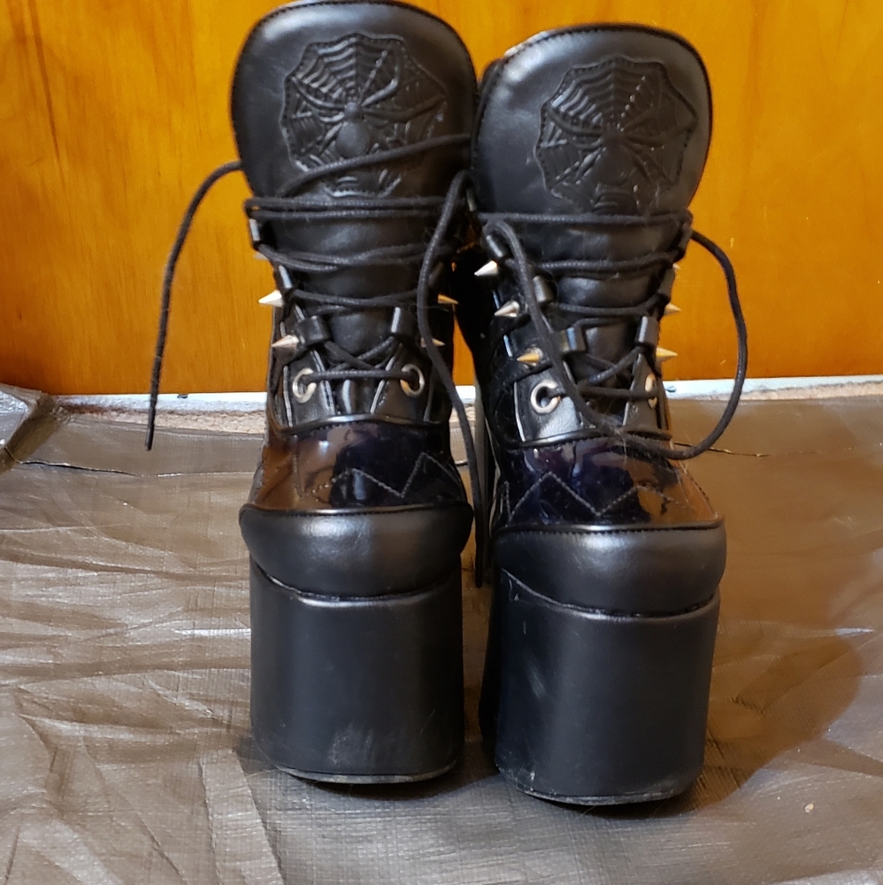Goth/Punk High Heeled Boots